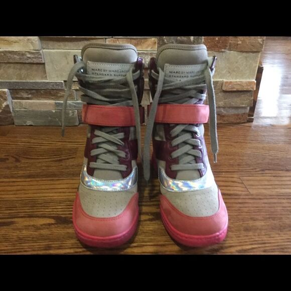 MARC BY MARC JACOBS Wedge Sneakers - Picture 1 of 11